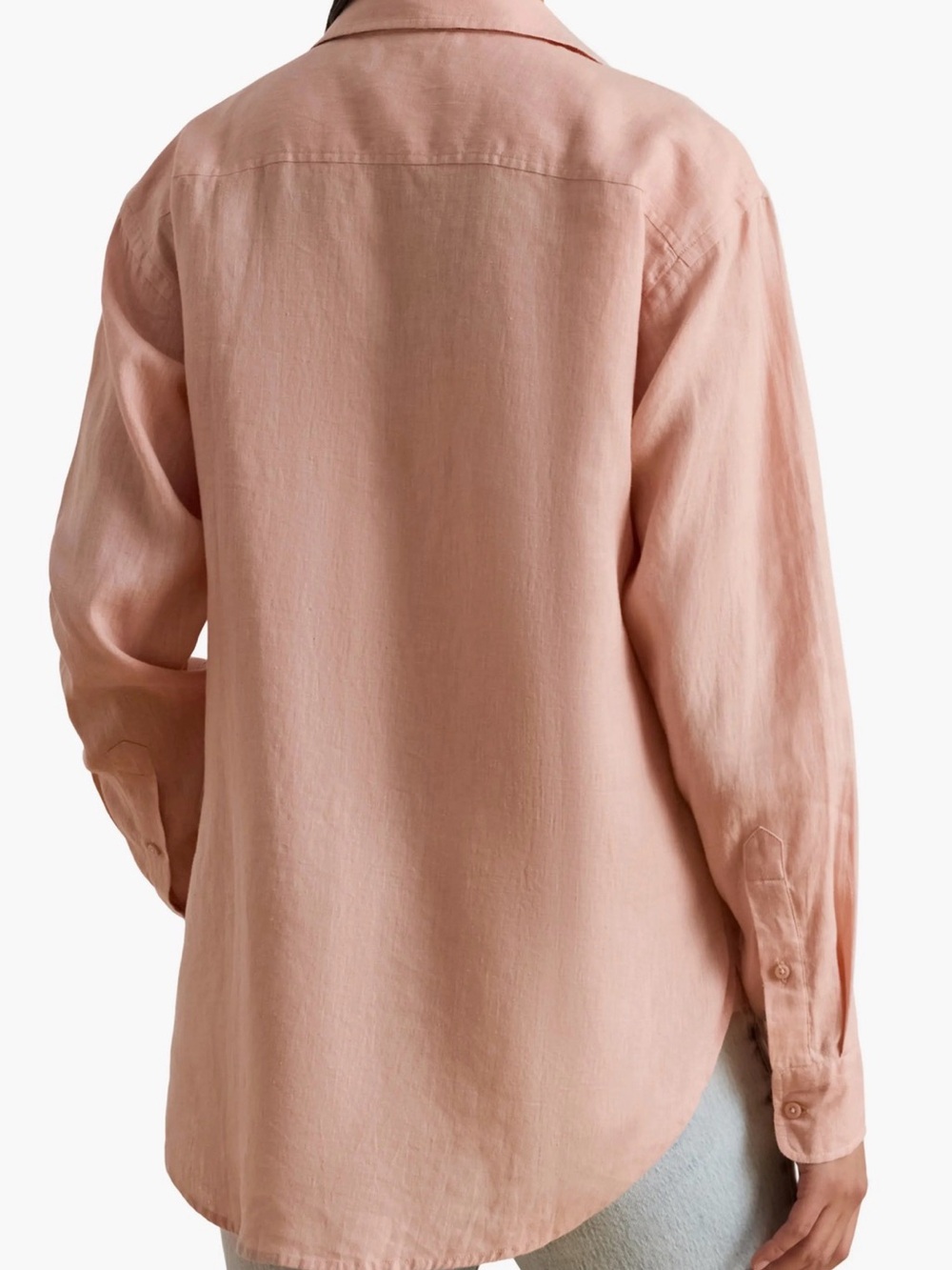 Lauren Ralph Lauren Pink Embroidered Monogram Button-Down Shirt - Picture 4 of 17